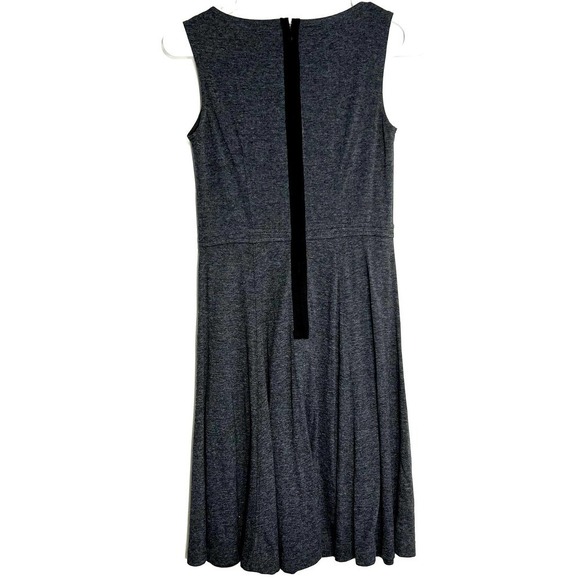 Loft 00Petite Gray Casual Summer Dress - Picture 4 of 8
